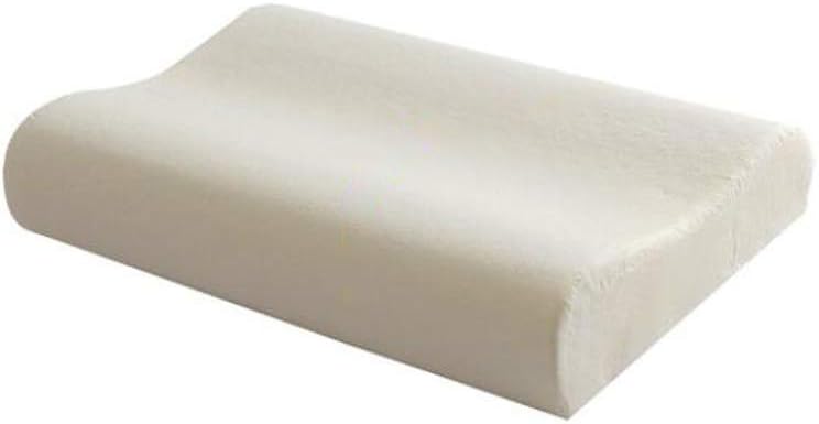 TEMKIN Cervical Pillow Memory Foam Pillow - Support for Neck Pain Cervical Bed Pillow for Back Stomach Side Sleepers Includes Machine Washable Pillowcase