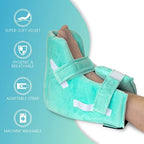 NYOrtho Heel Protectors For Pressure Sores - Soft Fabric Heel Protector - Heel Offloading Boot With Cooling Gel Pack - Ankle Pillow For Ulcers - Made in USA