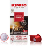 Kimbo Espresso Napoli Nespresso Capsules, 100% Arabica Coffee (Pack of 100 Capsules)