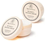 Taylor of Old Bond Street Mr Taylor Fragrance Shaving Cream Bowl 150g (2-Pack) – Rich Lather for Traditional Shaving