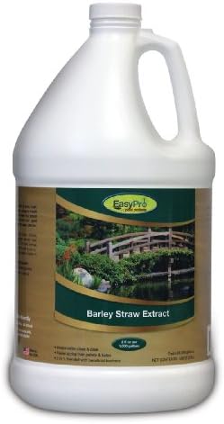 EasyPro BSE128 Liquid Barley Extract - Natural Formula Derived from Barley Straw Keeps Water Clean and Clear - Easier to Use Than Pellets or Bales - Safe for Use with Wildlife and Pets - 128 oz.