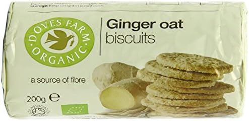 Doves Farm Ginger Oat Biscuits 200g