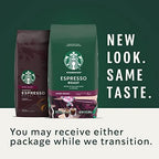 Starbucks Dark Roast Ground Coffee — Espresso Roast — 100% Arabica — 1 bag (18 oz.)