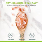 Soeos Himalayan Pink Salt Coarse Grain, 32 oz (2 Pound), Pink Himalayan Sea Salt, Rock Salt for Grinder Refill