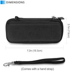 ProCase Hard Case for Electric Trimmer and Shaver, Travel Organizer Carrying Bag for QP2520 QP2530 QP2620 QP2630 -Black