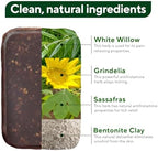 Marie's Original Poison Ivy Soap Bar | All Natural Poison Ivy Treatment | Anti-Itch Skin Cleanser Bar Wash for Poison Ivy, Poison Oak & Sumac | Removes Oils, Soothes & Relieves Rashes | 2.9 ounces