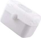 COLLBATH Portable Medical Storage Box Multifunctional Emergency Kit with Safety Knob Design for Organized Medicine for Home and Outdoor Use