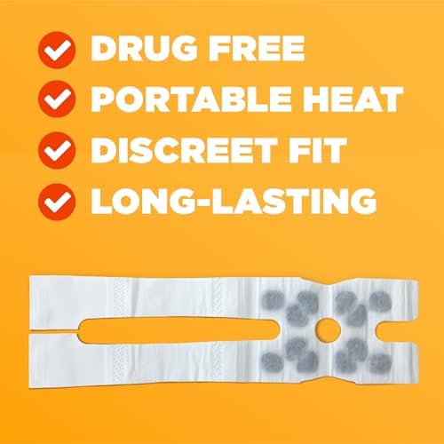 ThermaCare Knee HeatWraps - Targeted Knee Pain Relief with 8-Hour Therapeutic Heat - Flexible, Discreet, Drug-Free Portable Heat Therapy (2-Count)