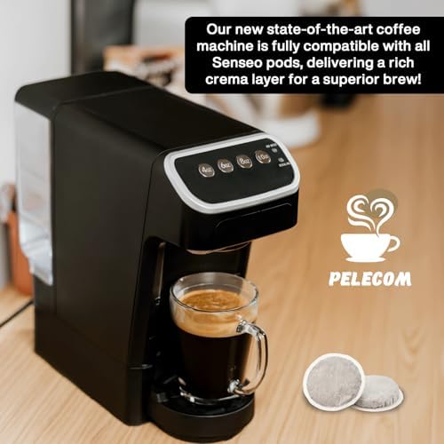 Senseo Classic Medium Roast Coffee Pods – 96 Count (2 Packs) – Smooth & Balanced Flavor with Rich Crema – Single-Serve Coffee Pads Compatible with Senseo & PeleCom Machines