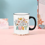 Aunt Gift Box Set Mothers Day Gifts for Auntie from Niece Nephew Unique Birthday Gift Basket for Aunt Best Auntie Ceramic Mug Gifts