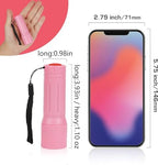 9-LED Mini Flashlight 6-Pack, Small Multicolor Flashlights with Lanyard, 18 AAA Batteries Included, for Hurricane Supplies, Christmas Gifts Stocking Stuffers