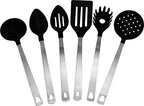Empire Nylon Deluxe 7 Pc Kitchen Utensil Set w/Stainless Holder