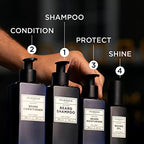 Murdock London Beard Shampoo for Men – Sulphate-Free, pH-Balanced Natural Beard Wash for Softening, Beard-Druff Prevention & Skin Comfort – Barber-Approved, Natural Oils for Hydration (8.5 fl. oz.)