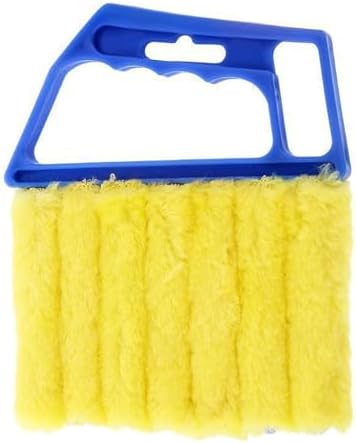 Blue Window Blind Cleaner Duster Tool – Handheld Brush for Venetian Blinds, Air Vents, and Window Tracks