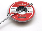 SNAWOP Dental Orthodontic Power Chain Multicolor Spool Elastic Rubber Bands for Teeth Braces (Closed, Sliver Gray)