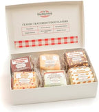 Valley Fudge, Assorted Gift Box, Classic Flavors, Fresh Artisan Fudge, Real Butter, Bulk Gourmet Candy, Individually Wrapped, Birthday, Thank You, Housewarming Gift, 6 Pieces, One and a Half Pounds