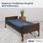 Drive Medical 15076 Decompressing Foam Mattress, Blue