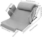 Electric Lifting Backrest, 350.53 Lbs Capacity Auxiliary Backrest, Lifting Adjustable Bed Back Rest with Supporting Legs for The Elderly Disabled Patients
