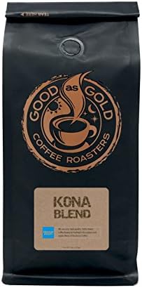 Kona Blend Coffee - Good As Gold Coffee Roasters - Whole Bean (12oz)