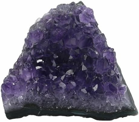 Amethyst Crystal Rock, Real Amethyst Stone, Natural Purple Crystals and Healing Stones, Amathesis Crystal Cluster Geode, Amatista Piedra Natural, Cuarzos Originales De Energia Y Piedras(0.12LB)