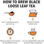 Twinings Lady Grey Loose Leaf Tea, Fragrant, Bright and Light Black Tea Infused with Orange, Lemon, and Bergamot Flavors, Aromatic and Flavorful Blend, 3.53 Oz