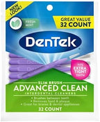 DenTek Complete Clean, Variety Pack, Fresh Mint Angles Floss Picks (75ct), & Interdental Cleansers (32ct) (2 of Each)