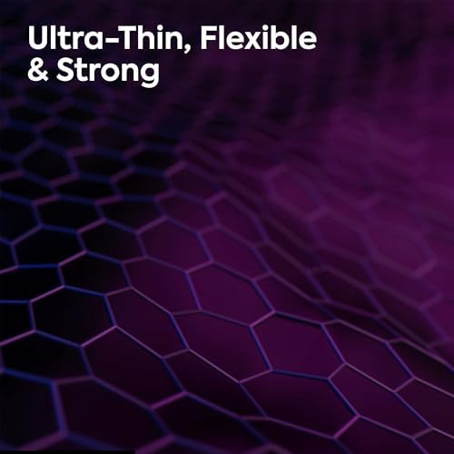 ONE® Flex™ Condoms︱ Next Generation Condoms Enhanced with Graphene, The World's Thinnest & Strongest Material︱Advanced Sensation︱ Ultra Thin, Flexible, Strong︱Nontoxic, Vegan, Non-GMO︱36 Count
