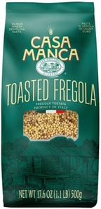 San Giuliano Casa Manca Toasted Fregola Semolina Pasta, 1.1 Pound
