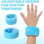 Two Pack Sensory Weighted Bracelets for Kids with SPD ADHD and Autism, Deep Pressure Input for Calming and Focus, Increase Hand Stability and Sensory Awareness