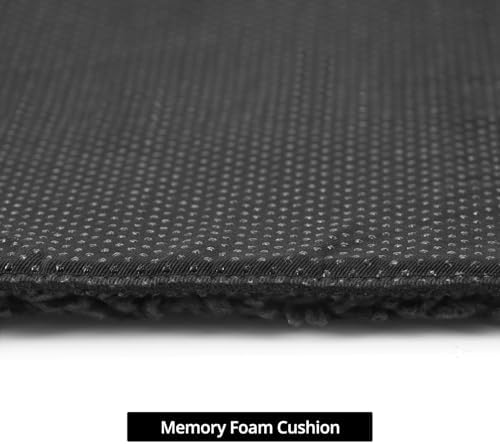 QWORK Wheelchair Armrest Cover (Pair) - Memory Foam Sheepskin Pads for Reduce Pressure Points Discomfort -Soft Wheelchair Cushions for Arm