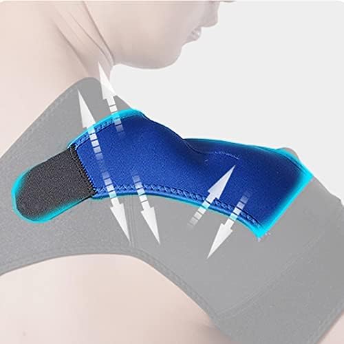 HAPPYNA Shoulder Support Compression Shoulder Brace Men Women, Dislocated Ac Joint, Frozen Shoulder, Arthritis, Scapula Tendinitis, One Size,Right-B