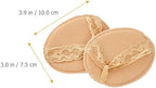 Healeved 4 Pairs Forefoot Shoe Pads Pain Relief Gel Cushion Pads for High Heels Breathable Invisible Forefoot Socks for Women Comfortable Arch Support