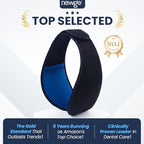 NEWGO Wisdom Teeth Ice Pack Head Wrap for Face Oral Surgery, FSA Eligible, Jaw Ice Pack for Face with 4 Hot Cold Gel Pack for TMJ, Tooth Extraction, Tonsillectomy Recovery