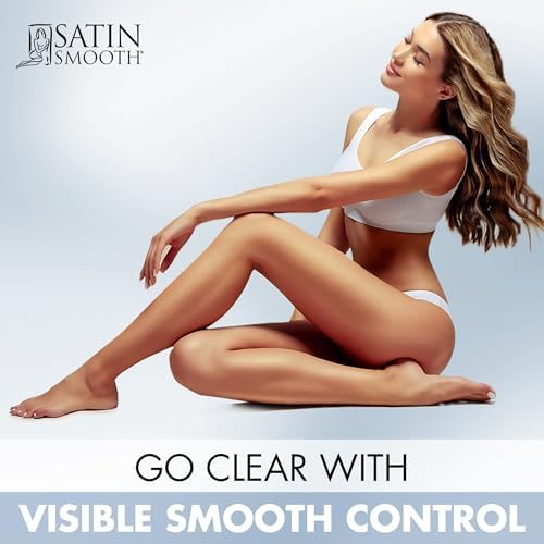 Satin Smooth Pure Clear Soft Wax – Hair Removal Wax for Face & Body, Sensitive Skin, Professional Waxing for Fine to Medium Hair, 14 oz