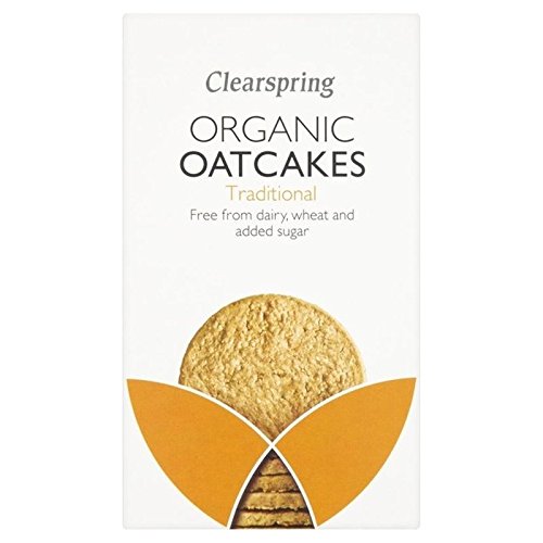 Clearspring Organic Traditional Oatcakes 200g - Pack of 2