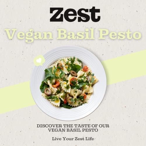 Zest Vegan Basil Pesto 165g