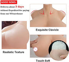 YIQI Z-CUP S-CUP Giant Breastplate Silicone Breast Form for Crossdressers Transgender Cosplay