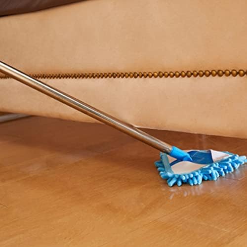 Triangle Mop Brush Head, Triangle Mop Head Absorbent Microfiber Chenille Brush Replacement Cleaning Tool 2PCS