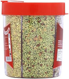 Chandan Mouth Freshener 5 in 1 Mix, Sweet Fennel Mix, Kashmiri, Special, Jet, Poona & Gulab Mukhwas, 8.11 oz / 230 g