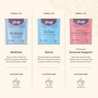 Yogi Organic Tea Sampler Gift Box (45 Tea Bags) Assorted Delicious Wellness Blends - 9 Favorite Herbal, Green & Black Varieties | Gift Box, 9 Favorite, Assorted, Delicious, Wellness Teas