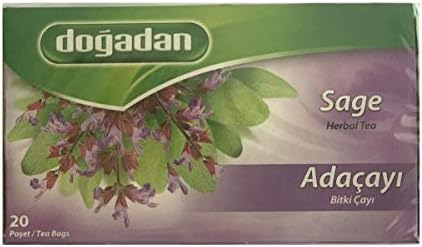 Dogadan Adacayi (Sage Herbal Tea) 20 Tea Bags - SET OF 3