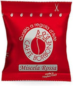 Caffè Borbone Compatible Lavazza Espresso Point 100 Coffee Pods, Red Blend, Creamy Espresso with Deliciously Persistent Flavor, Roasted and Freshly Packaged in Italy