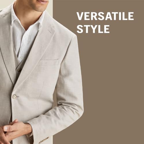 Perry Ellis Men's Linen-Blend Chest Pocket Suit Jacket (Available in Big & Tall)