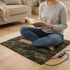 YOUTHINK USB Heater Heating Sheet USB Powered Electric Cloth Heater Warm Cold 3 Temperature Levels 1 Pair (10x20cm)