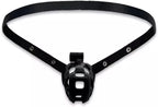 Penis Cage Auxiliary Belt, Supportive Anti-Off Elastic Strap for Men's Chastity Lock (Strap ONLY, Chastity Device NOT Included) - Black