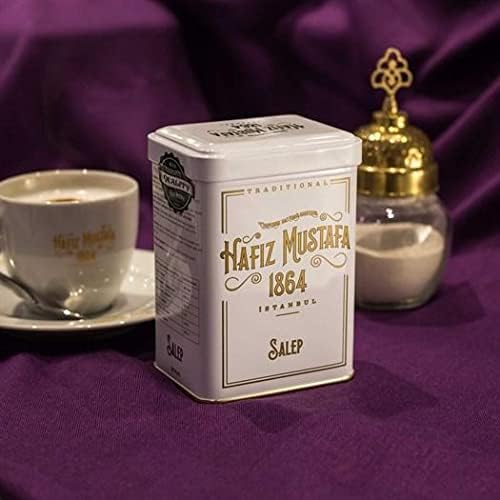 Hafiz Mustafa 1864 Istanbul, Salep, Sahlep, Sahlab, Turkish Ottoman Milky Chai, Gift from Turkey, Gift Ideas for Birthday, Christmas