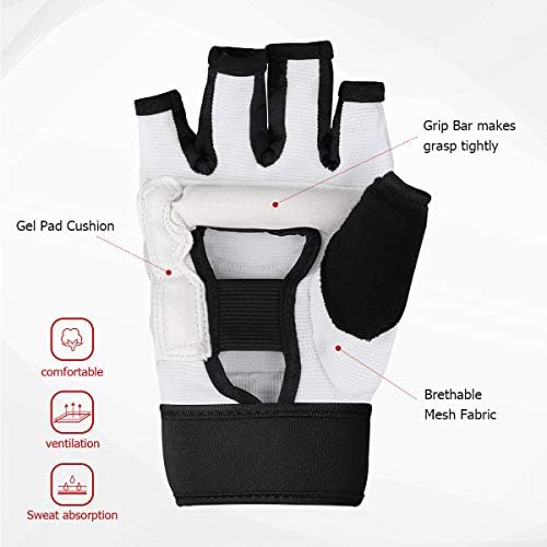 Punch Bag Training Gloves, LangRay MMA Grappling Gloves for Sparring Martial Arts Boxing Training for Adults and Kids