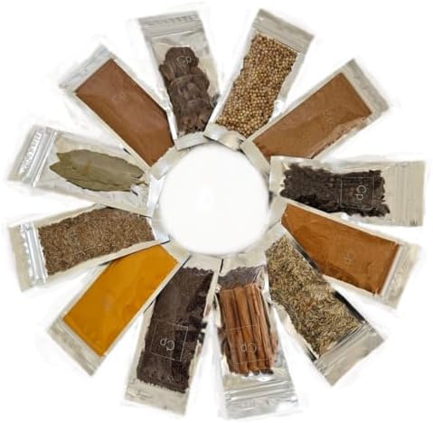 Cpise Organic Spice Starter Set with Whole Spices Included
