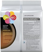 Tassimo L'Or Cappuccino 8 Discs Roasted Coffee + 8 Discs Concentrated Milk
