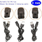 USB C Power Cord Replacement Charger USB Adapter Compatible with a Variety of Electric Hair Clippers, Beard Trimmers, Shavers, Desk Lamps,Purifiers, HQ8505 Charging Cable